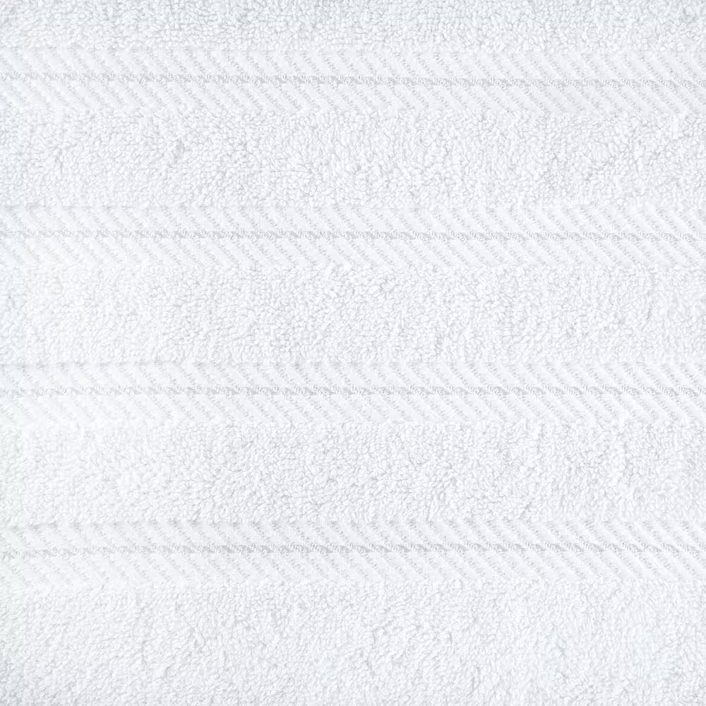 Bath Towel Set 100% Turkish Cotton 3 Piece Towels for Bathroom- Bright White - Image 4