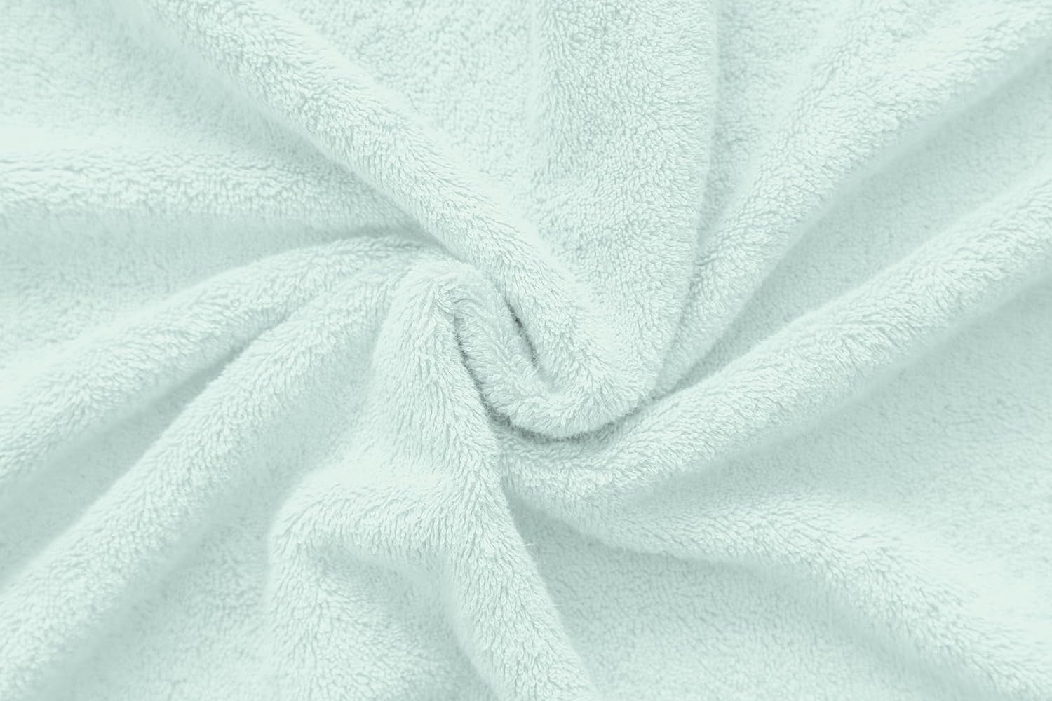 100% Turkish Cotton Bath Towels – 4-Pack, 27" × 54" Extra-Large, Premium Soft, Highly Absorbent & Quick-Drying Bathroom Towels, Mint Green - Image 5