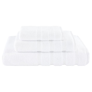 Bath Towel Set 100% Turkish Cotton 3 Piece Towels for Bathroom- Bright White