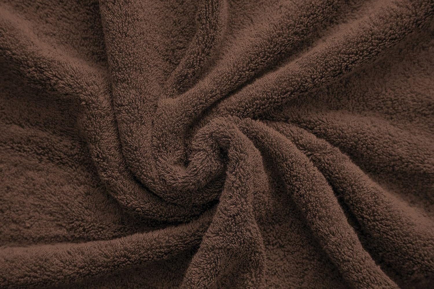 100% Cotton Turkish Bath Towels for Bathroom, 4 Pack, 27" x 54" Extra Large Premium Towels, Soft, Highly Absorbent, Quick Drying, Fluffy and Durable Everyday Bathroom Towels for Home, Hotel, Spa & Gym – Brown - Image 6