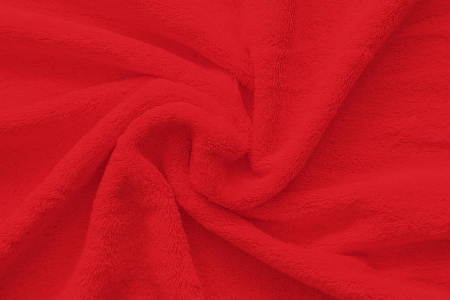 , 100% Cotton Turkish 6 Piece Towel Set, Luxury Towels Set of 6 for Bathroom Essentials, 2 Bath Towels 2 Hand Towels 2 Washcloths, Red - Image 5