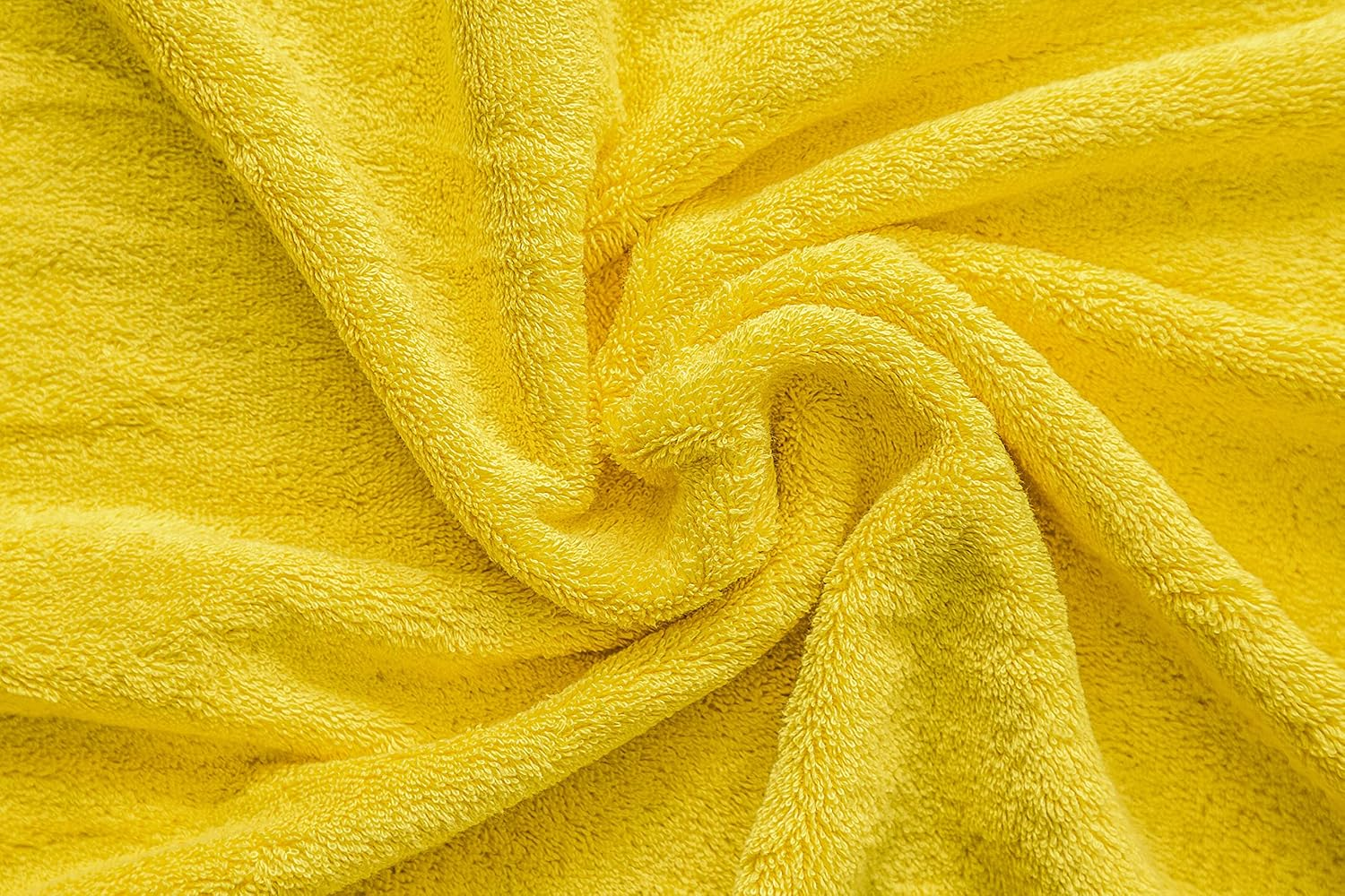 Premium Turkish Bath Towels 4 Pack – 100% Cotton, 27" x 54" Extra Large, Soft, Absorbent & Quick-Drying Bathroom Towels – Yellow - Image 5