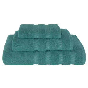 Bath Towel Set 100% Turkish Cotton 3 Piece Towels for Bathroom- Colonial Blue